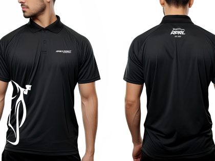 APRL Black Polo Shirt Style 5