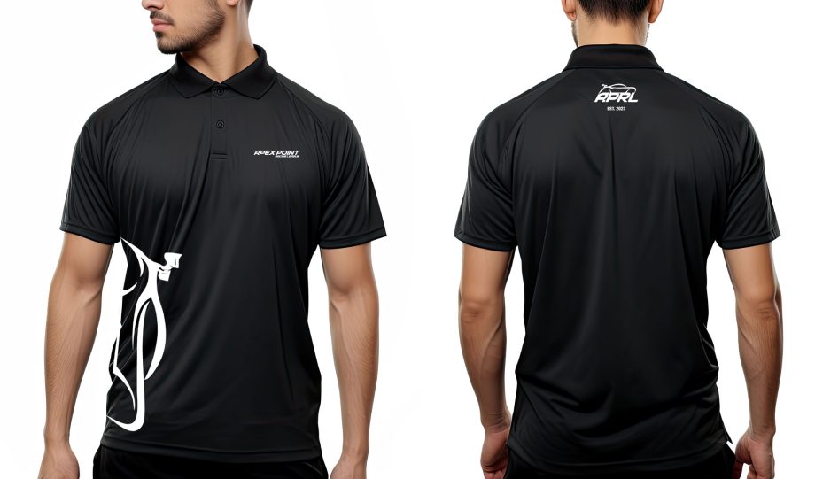APRL Black Polo Shirt Style 5